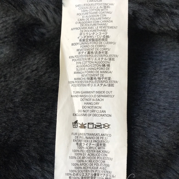 Armani Exchange Black Men's Jacket Moto Style - Picture 7 of 9